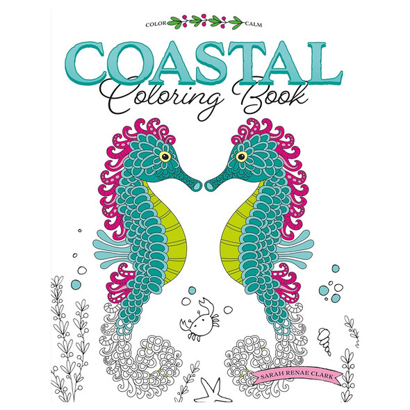 Leisure Arts Coastal Coloring Book