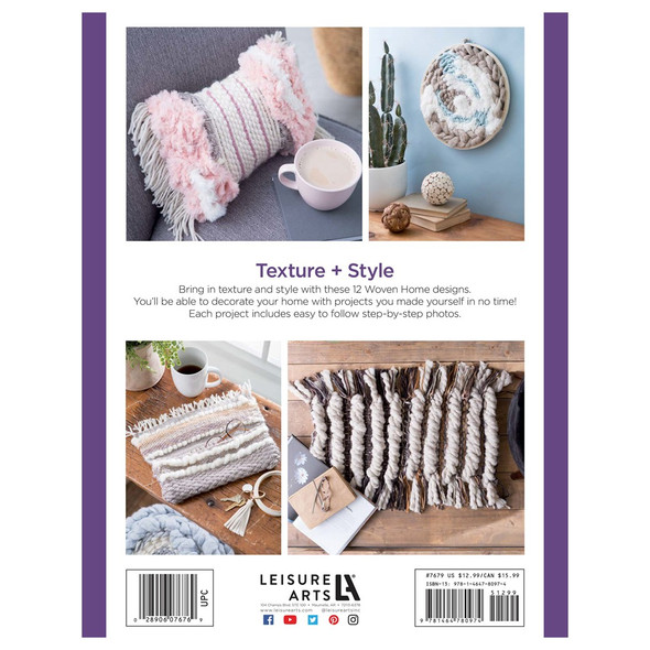 Leisure Arts Woven Home Book