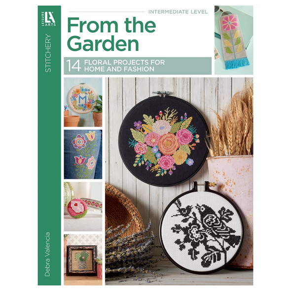 Leisure Arts Stitchery From The Garden Book