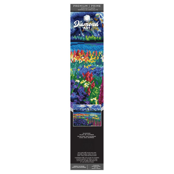 Diamond Art Kit Premium 20 inch x 16 inch Mountain Field