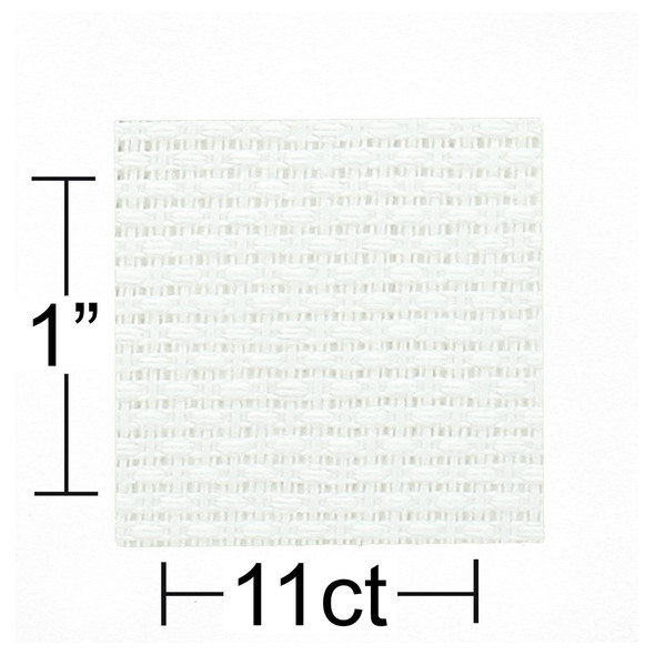 Essentials By Leisure Arts Aida Cloth 11ct 30x36 inch White 3pc