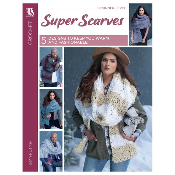Leisure Arts Super Scarves Book