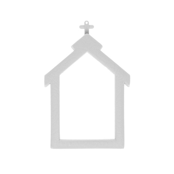 EBL Craft Frames Church White 40pc