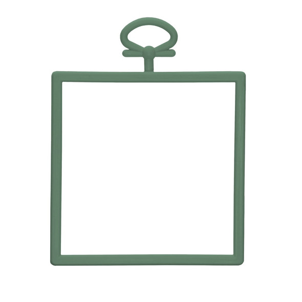 EBL Craft Frames Square 2.5 inch Sage Green 50pc