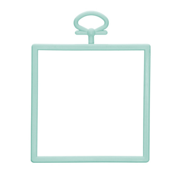 EBL Craft Frames Square 2.5 inch Pastel Green 50pc