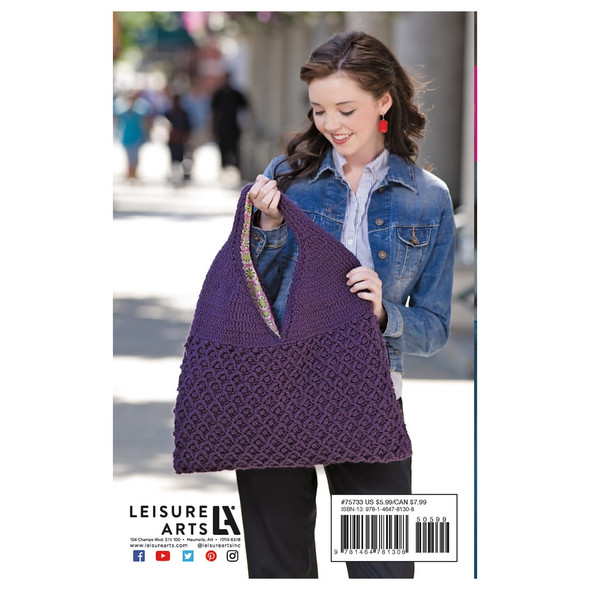 Leisure Arts Crochet Must Have Handbags Book