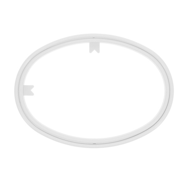 EBL Craft Framing Hoop Oval 4.5x 5.5 inch Oval White 44pc