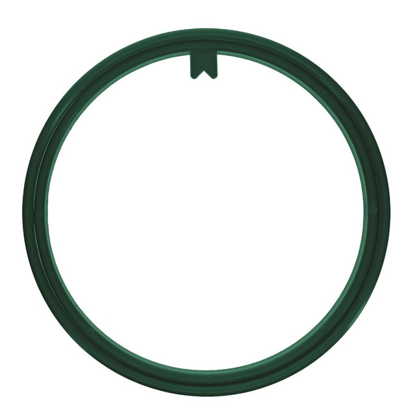 EBL Craft Framing Hoop Round 5 inch Forest Green 46pc