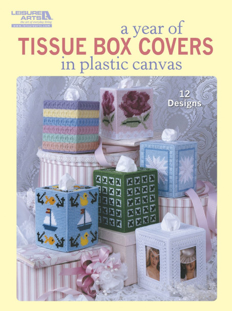 Leisure Arts A Year of Tissue Box Covers Plastic Canvas eBook