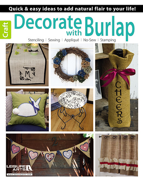 eBook Decorate with Burlap