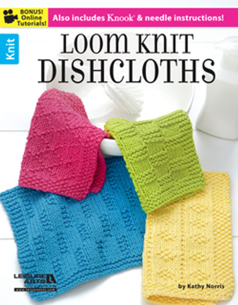 Leisure Arts Loom Knit Dishcloths eBook