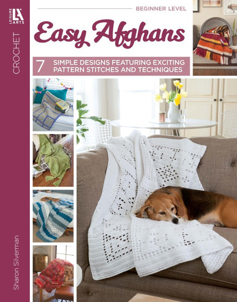 Leisure Arts Easy Afghans To Crochet eBook