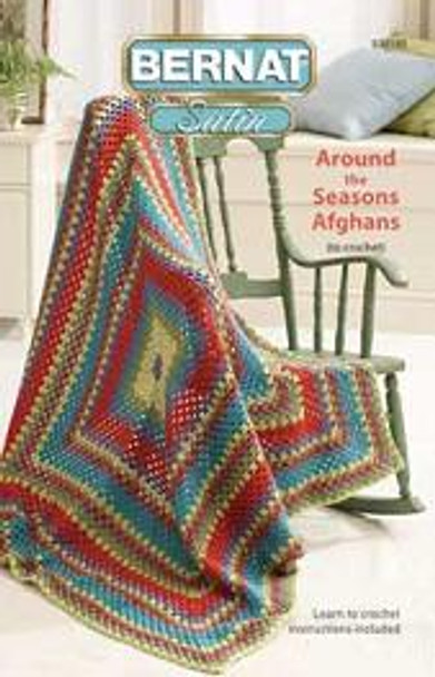 Bernat Around Seasons Afghans Crochet Book