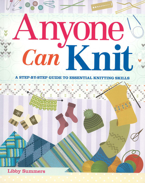 Skyhorse Publishing Anyone Can Knit Book