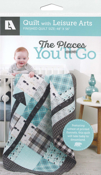 Leisure Arts The Places You'll Go Quilt Pattern