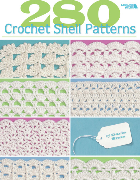 Leisure Arts 280 Crochet Shell Patterns Book