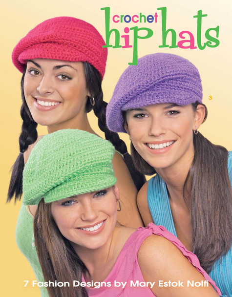Leisure Arts Crochet Hip Hats Book