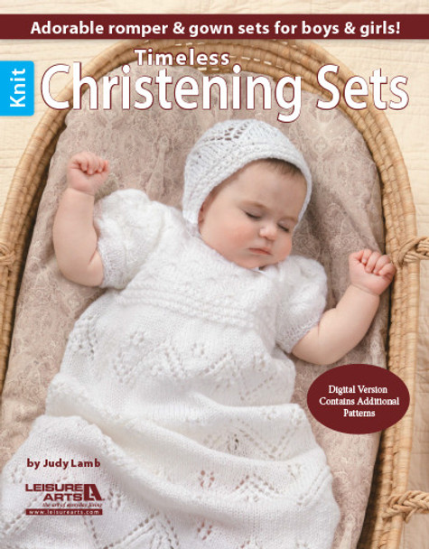 Leisure Arts Timeless Christening Sets Book