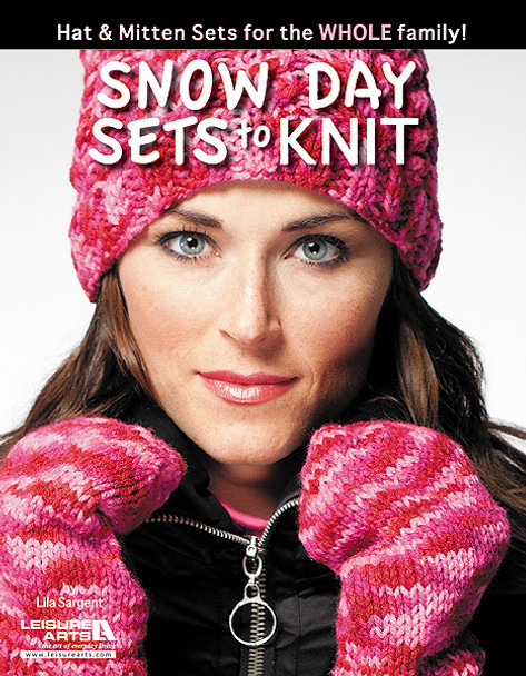 Leisure Arts Snow Day Sets To Knit Book