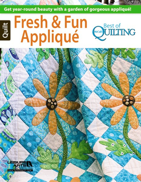 Leisure Arts McCall's Quilt Fresh & Fun Applique Book