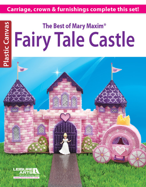 Leisure Arts The Best Of Mary Maxim Fairy Tale Castle Plastic Canvas Book