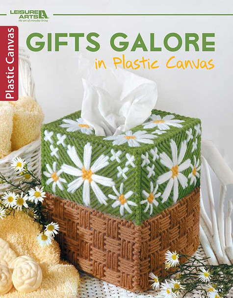 Leisure Arts Gifts Galore In Plastic Canvas Book