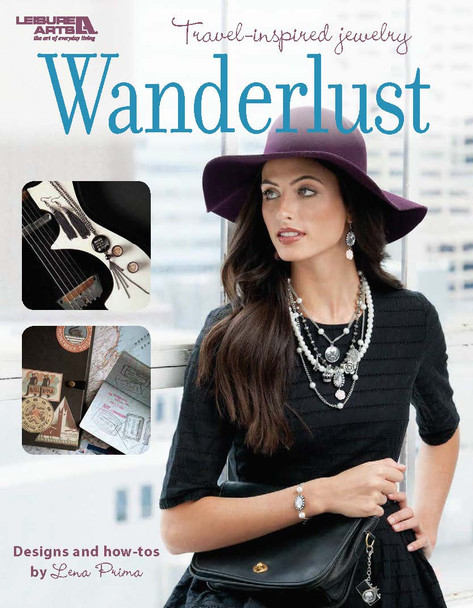 Leisure Arts Craft Wanderlust Travel Inspired Jewelry Book