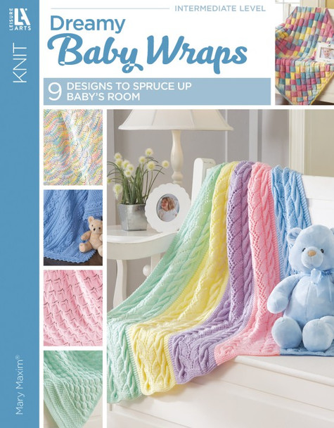 Leisure Arts Dreamy Baby Wraps Knit Book