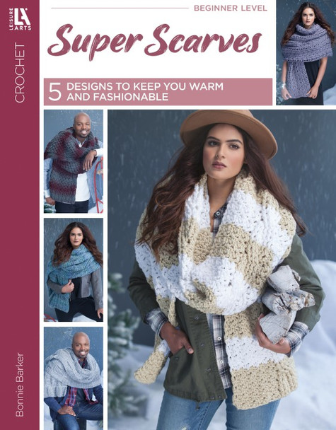 Leisure Arts Super Scarves Book