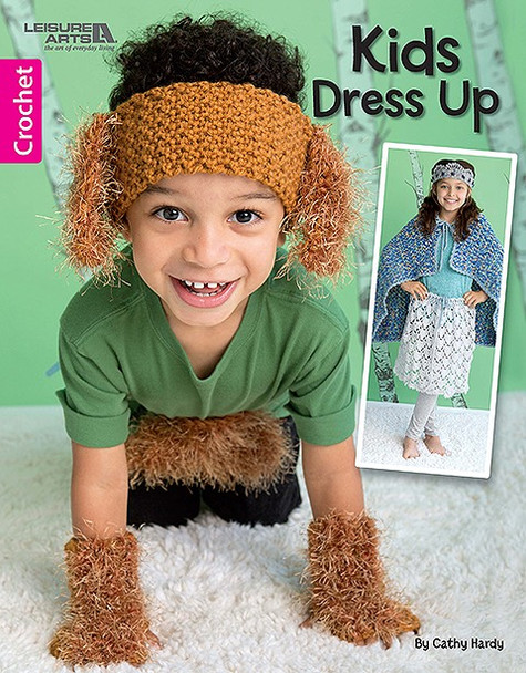 Leisure Arts Kids Dress Up Crochet Book