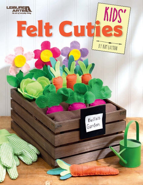 Leisure Arts Kids' Felt Cuties Book