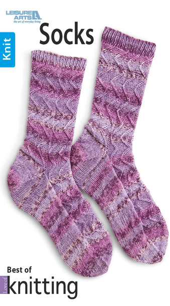 Leisure Arts Best Of Love Of Knitting Socks Book