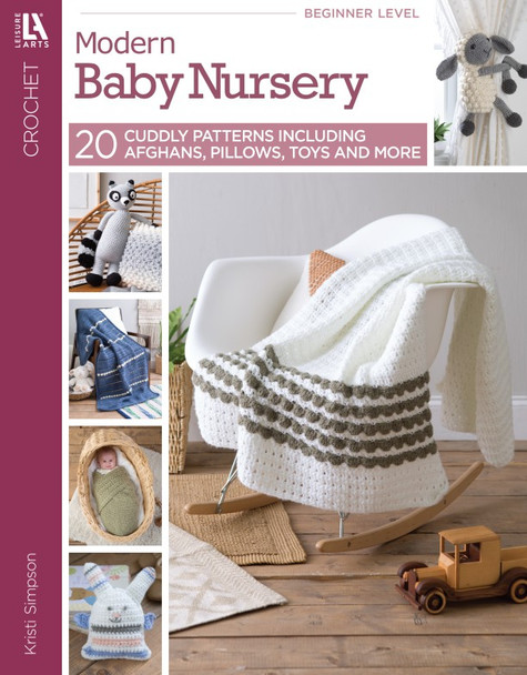 Leisure Arts Crochet Modern Baby Nursery Book