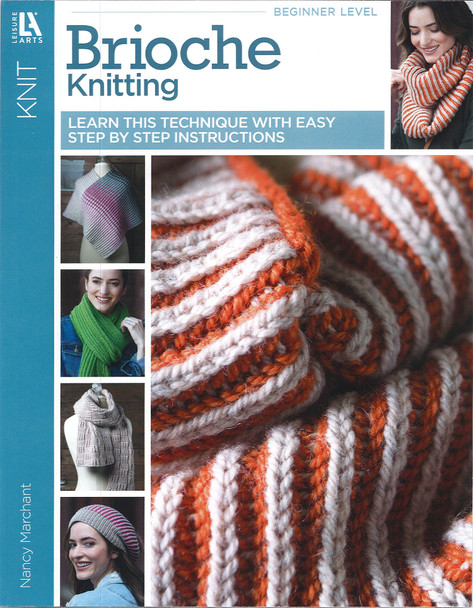 Leisure Arts Brioche Knitting Book