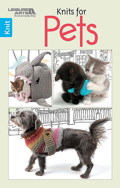 Leisure Arts Knits For Pets Book