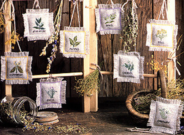 ePattern Flowering Herb Cross Stitch Patterns