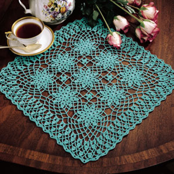 ePattern Lace Bouquet Doily