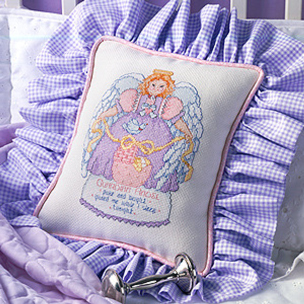 Leisure Arts Guardian Angel Prayer Cross Stitch ePattern