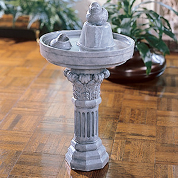 Leisure Arts Do It Yourself Fountain Birdbath Nostalgia ePattern