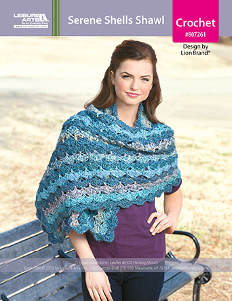 ePattern Serene Shells Shawl