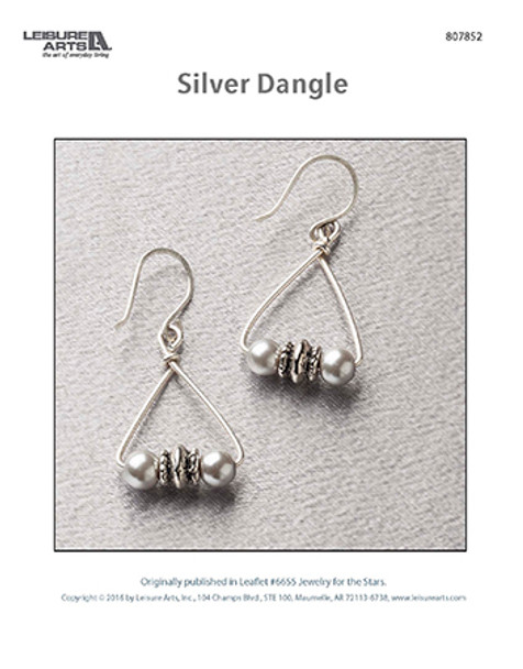 Craft and create stylish sliver dangle earrings for any occasion.