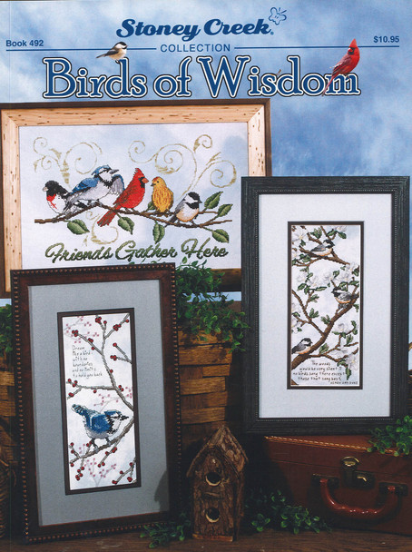 Stoney Creek Birds of Wisdom Cross Stitch Book