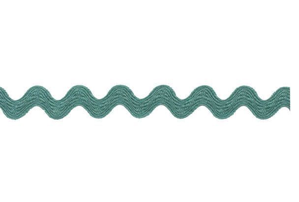 EBL Ric Rac 1/2" 4yd Aqua