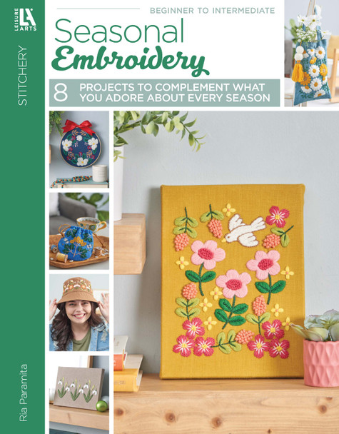 Leisure Arts Seasonal Embroidery Book