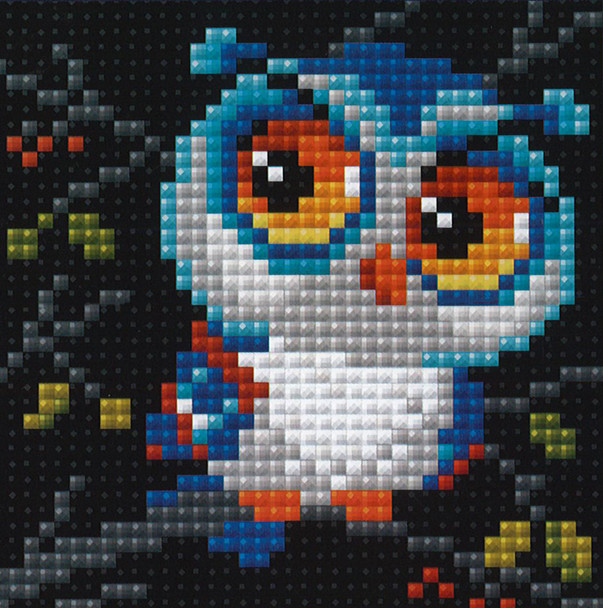 Riolis Diamond Mosaic Kit 4"x 4" Owl