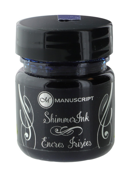 Manuscript Dip Pen Shimmerink 25ml Cosmic Blue