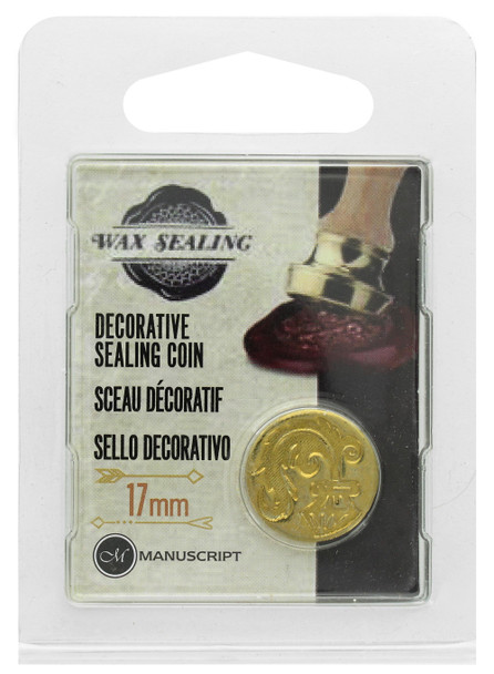 Manuscript Wax Sealing Decorative Coin Quill