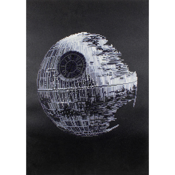 Camelot Dots Diamond Painting Kit Intermediate The Death Star