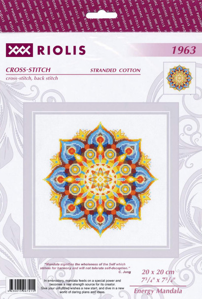 Riolis Cross Stitch Kit Energy Mandala