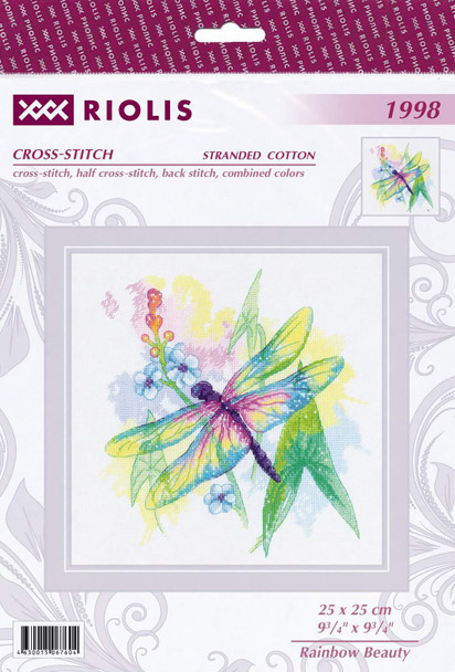 Riolis Cross Stitch Kit Rainbow Beauty